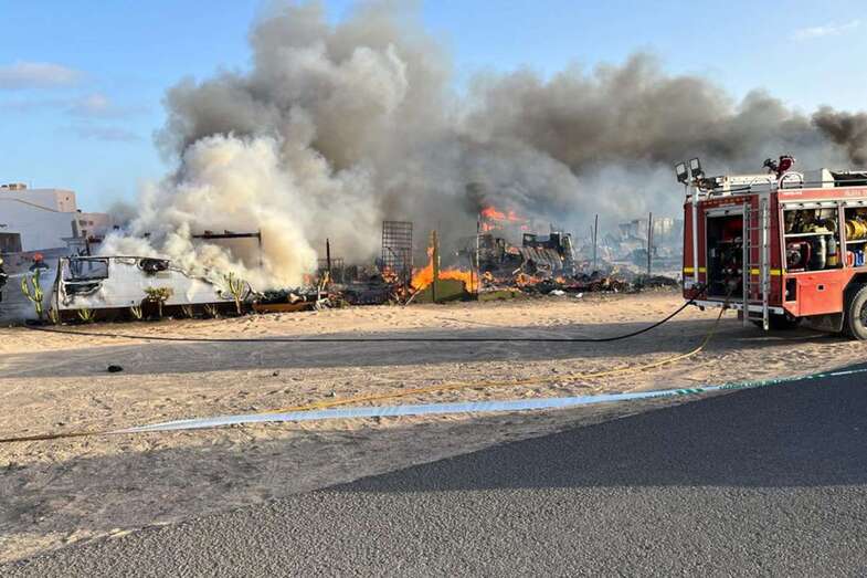 Imagen del incendio/DF.